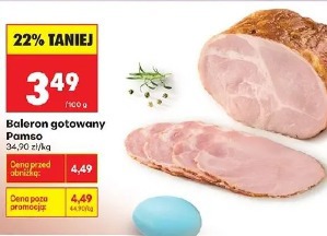 Baleron gotowany Pamso