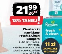Chusteczki nawilżane Fresh & Clean Pampers
