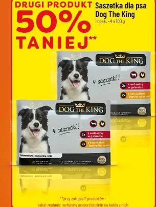 Saszetka dla psa Dog The King