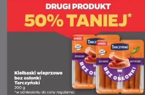 Kiełbaski wieprzowe bez osłonki Tarczyński