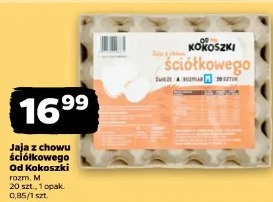 Jaja z chowu ściółkowego Od Kokoszki