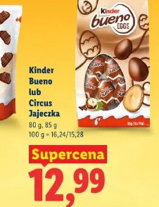 Kinder Bueno lub Circus Jajeczka