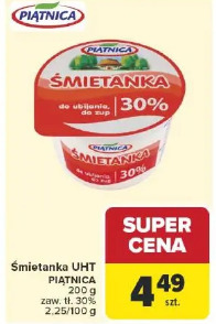 Śmietanka UHT Piątnica