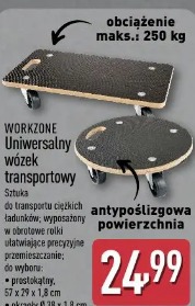WORKZONE Uniwersalny wózek transportowy