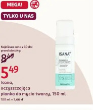 Isana, oczyszczająca pianka do mycia twarzy