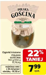Polska Gościna ogórki kiszone