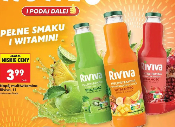 Napój multiwitamina Riviva