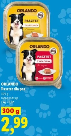 Orlando Pasztet dla psa