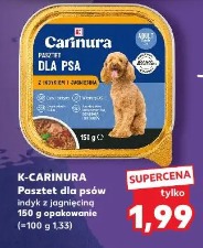 K-Carinura Pasztet dla psów indyk z jagnięciną