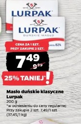Masło duńskie klasyczne Lurpak