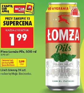 Piwo Łomża Pils