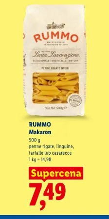 RUMMO Makaron