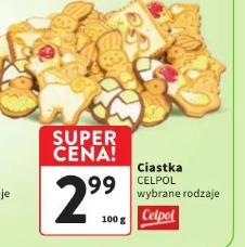 Ciastka CELPOL wybrane rodzaje