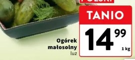 Ogórek małosolny