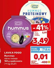 Lavica Food Hummus pieczony bakłażan