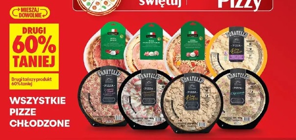 Wszystkie pizze chłodzone