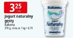 Jogurt naturalny gęsty Bakoma