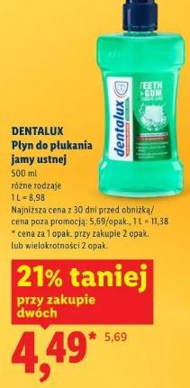 Dentalux Płyn do płukania jamy ustnej