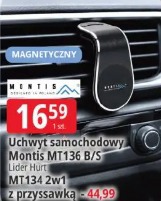 Uchwyt samochodowy Montis MT136 B/S Lider Hurt MT134 2w1 z przyssawką