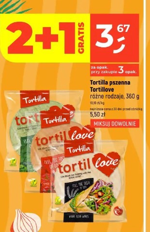 Tortilla pszenna Tortillove