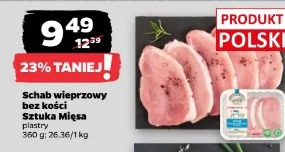 Schab wieprzowy bez kości Sztuka Mięsa