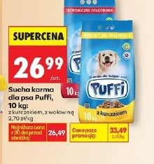 Puffi sucha karma dla psa, 10 kg