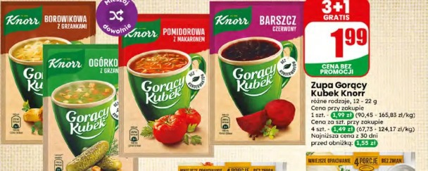 Zupa Gorący Kubek Knorr