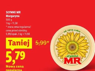 Słynne MR Margaryna