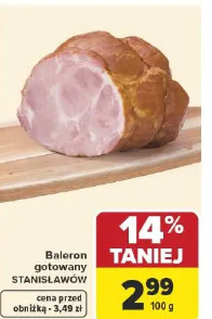 Baleron gotowany Stanisławów