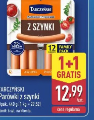 Tarczyński Parówki z szynki