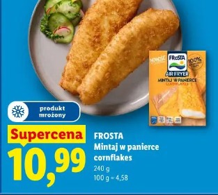 Frosta Mintaj w panierce cornflakes