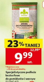 Specjalistyczne podłoże beztorfowe do pomidorów i warzyw