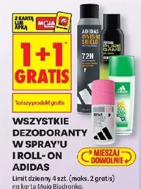 Wszystkie dezodoranty w spray'u i roll-on Adidas