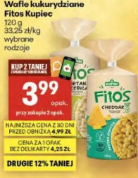Wafle kukurydziane Fitos Kupiec
