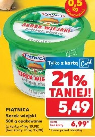 Piątnica Serek wiejski cottage cheese