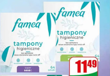 Famea Tampony higieniczne