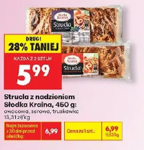 Strucla z nadzieniem Słodka Kraina