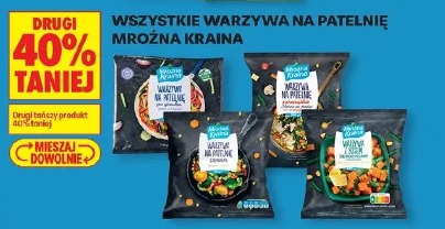 Wszystkie warzywa na patelnię Mroźna kraina
