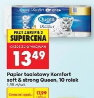 Queen Komfort soft & strong papier toaletowy