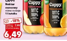 CAPPY Nektar owocowy różne rodzaje