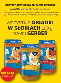 Wszystkie obiadki w słoikach 250 g marki Gerber