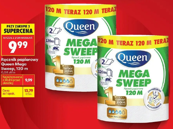 Ręcznik papierowy Queen Mega Sweep