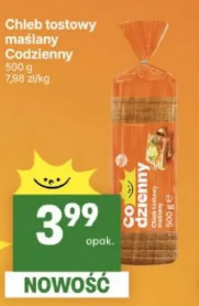 Chleb tostowy maślany Codzienny