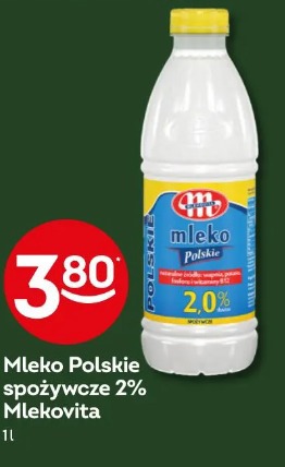 Mleko Polskie spożywcze 2% Mlekovita
