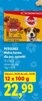 Pedigree Mokra karma dla psa, saszetki