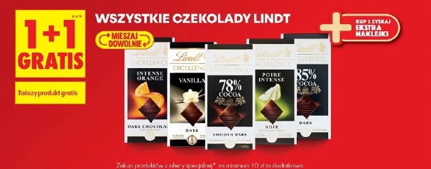 Wszystkie czekolady Lindt