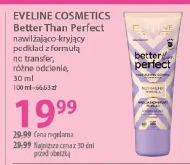 Better Than Perfect nawilżająco-kryjący podkład z formułą no transfer, różne odcienie EVELINE COSMETICS
