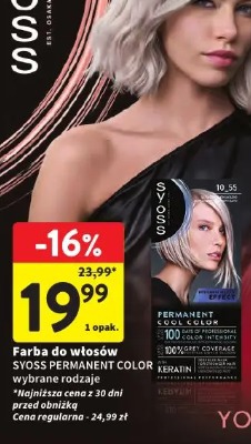 Farba do włosów Syoss Permanent Color