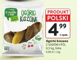 Ogórki kiszone z Sadów i Pól
