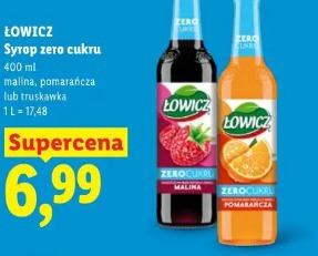Łowicz Syrop zero cukru